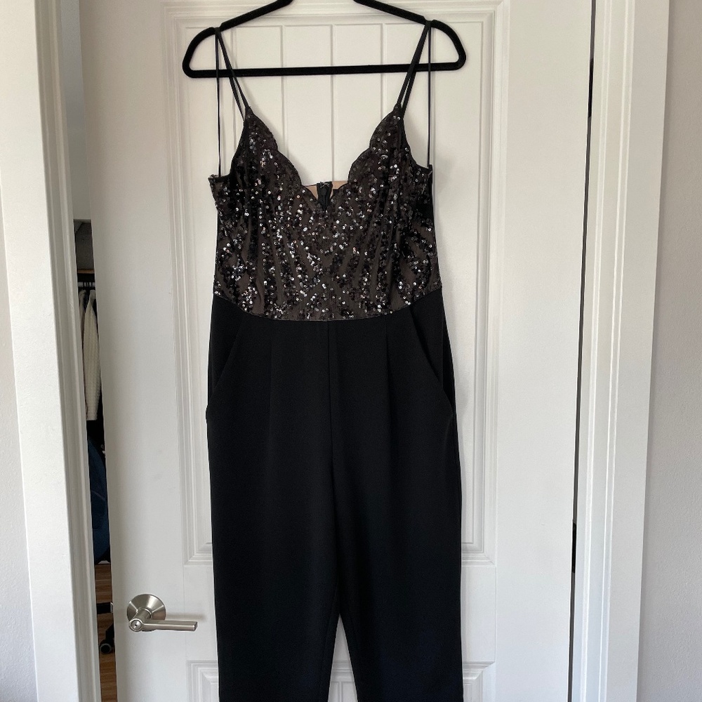 Express Sequin jumpsuit